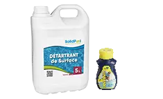 Nettoyants, détartrants et produits d'analyse